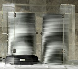 Acrylglashaube mobiler Tellerwärmer für 80 Teller